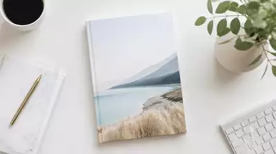 Digital guide or eBook mockup
