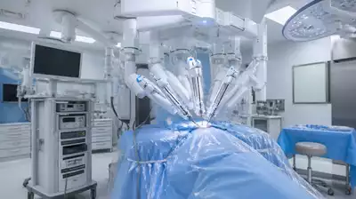 Ideal surgical setup with robotic tools