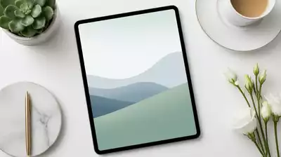 Digital guide or eBook mockup
