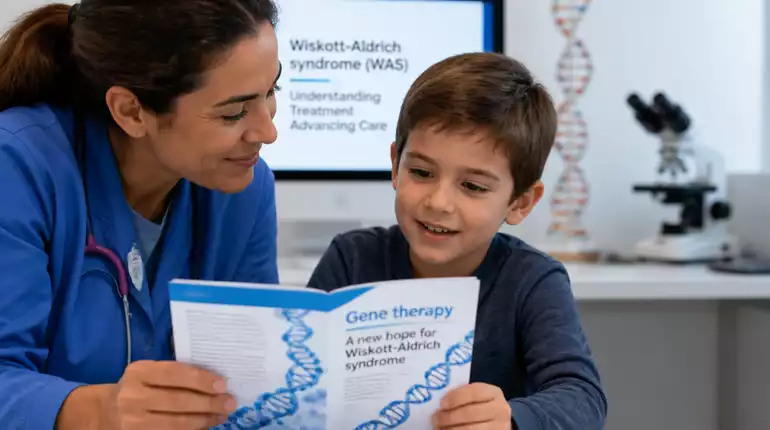 Wiskott-Aldrich-Syndrom: Gentherapie erklärt